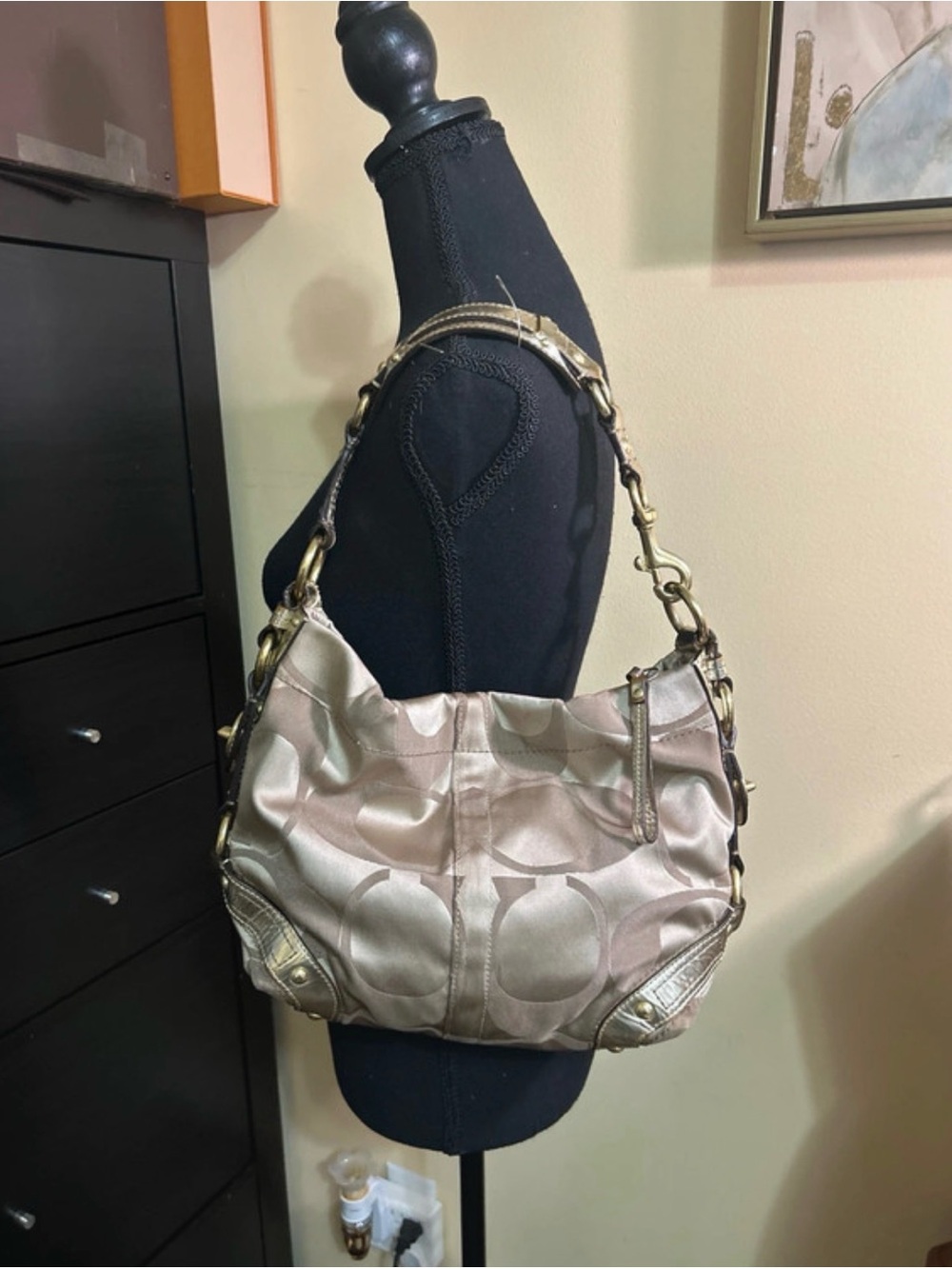 Y2K Coach Carly Hobo shoulder bag (specifically style 13008
